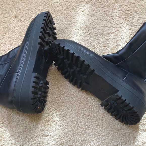 Zara ankle leather boots - Picture 2 of 5